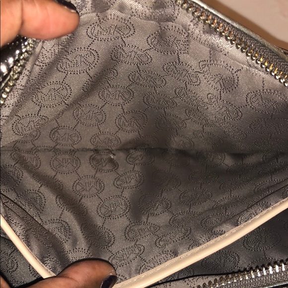 Michael Kors Silver Crossbody - Picture 11 of 14